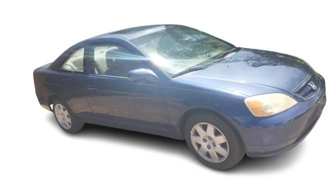 Blue Honda